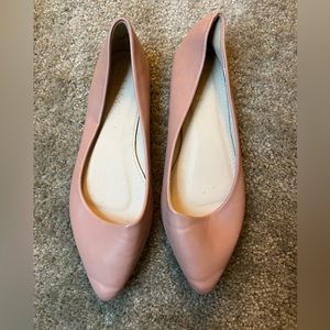 Used Blush Pink Flats